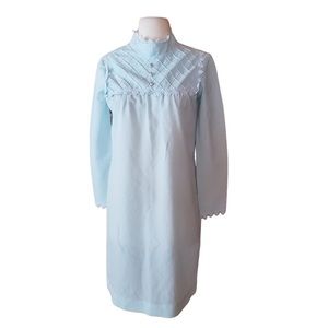 1960s‎ Unlabeled Baby Blue Dress